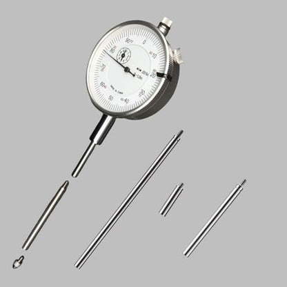 6pcs Dial Indicator Extension Stem Rod Set,10 20 40 60 80 100mm - size: 10-100MM