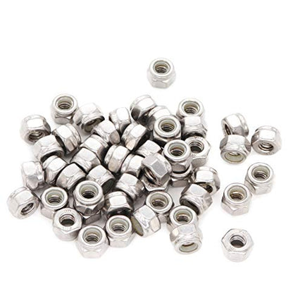 20pcs 3/8-16 Nylon Inserts Self Locking Nuts Nylock Nuts - size: 3/8-16 20pcs