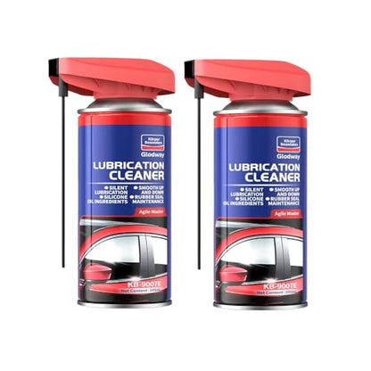 Glodway Garage Door Lubricant Spray, High Performance Fast Drying Grease for Metal Parts,Sliding Door Tracks,Locks,Hinges,Chains,No Sticky Residue,Long Lasting Protection,7 OZ，2Pack - size: 2 Pack