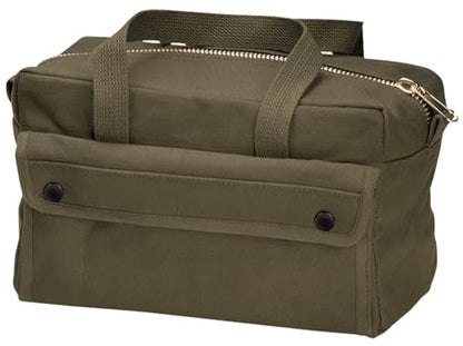 Rothco Mechanics Tool Bag with Brass Zipper - color: Olive Drab