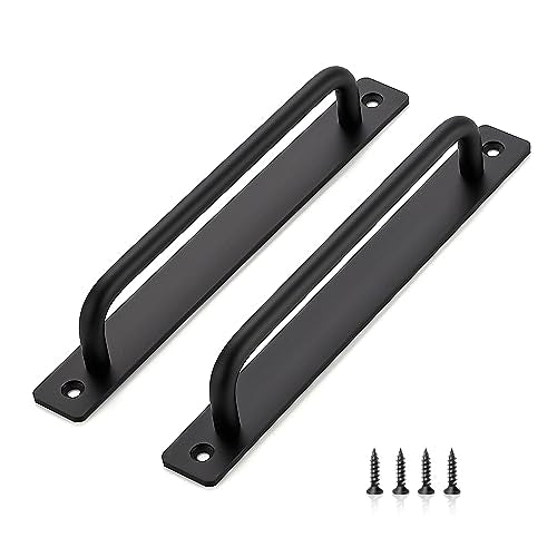 Ravinte Barn Door Handles 2 Pack Sliding Door Pulls, 7.5 in Hole Centers - size: 7.5 in Hole Centers