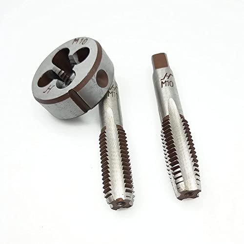 AtticZone M10 x 1.5 Metric Hand Thread Tap and Die Set, Right Hand - size: M10x1.5