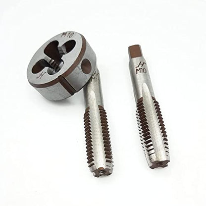 AtticZone M10 x 1.5 Metric Hand Thread Tap and Die Set, Right Hand - size: M10x1.5