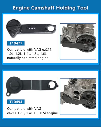 DPTOOL Engine Timing Tool Set for VAG EA211 1.0L 1.2L 1.4L 1.6 FSI TSI TFSI - size: 8PC