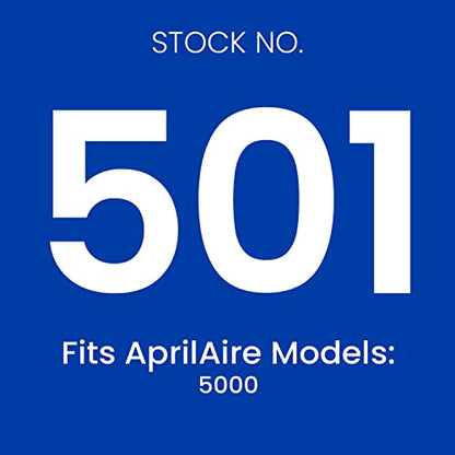 AprilAire 501 Replacement Filter for AprilAire 5000 Whole-House Air Purifier - MERV 15 Equivalent, 16x25x6 Air Filter (Pack of 2) - style: Value Pack (2)