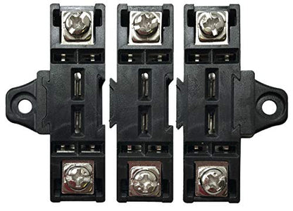 Stack-able Add-on In-line Fuse Holder Panel & Distribution Block for ATO/ATC & ATM/MIN Blade Fuses - Automotive Marine Car Boat RV (3)