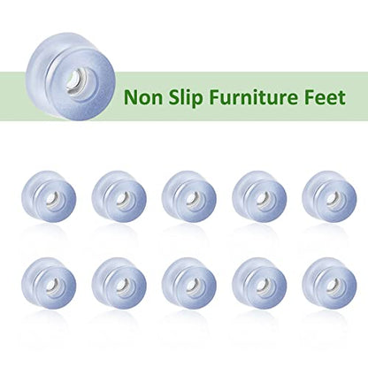 Cutting Board Feet, 10 Pcs, 0.51" x 0.98" (H x D) - size: 10pcs, 25*20*13mm