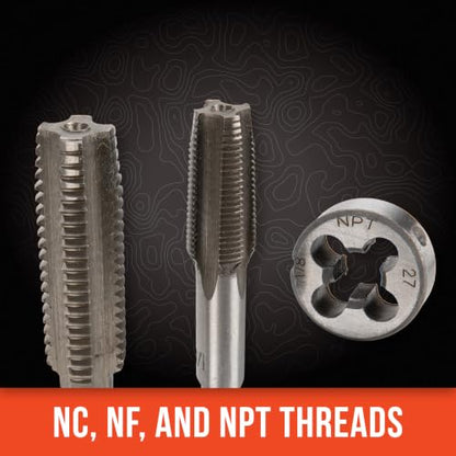 GTC60008 40 Pc. Metric Tap & Die Set