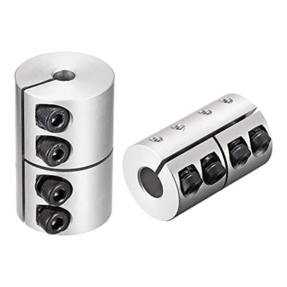 uxcell 2pcs 7mm to 10mm Shaft Coupling 25mmx40mm Coupler Aluminum Alloy Joint Motor for 3D Printer CNC Machine DIY Encoder - size: 10mm x 7mm