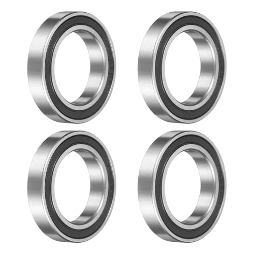 uxcell 4Pcs 24377-2RS Non-Standard Ball Bearings 24mm ID x37mm OD x7mm T - size: 24377-2RS