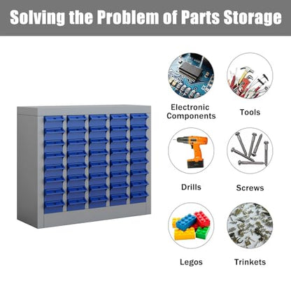 40 Drawers Bolt and Nut Parts Storage Cabinet for Tool Hardware Storage