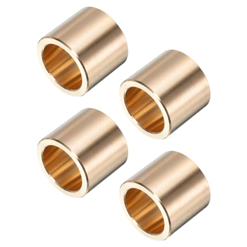 uxcell 4pcs Sleeve Bearings 3/4" Bore x 1" OD x 7/8" Length Self-Lubricating Brass Bushing - size: 3/4" Bore x 1"OD x 7/8 " Length