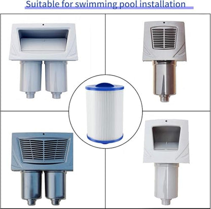 PWW50 Spa Filter, 6CH-940 Spa Filter,1 1/2" SAE Thread Screw in Filter