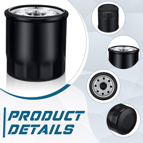 Gisafai 4 Pcs Oil Filters Oil Transmission Filter Compatible with Hydro-gear 52114/21545100, Bad Boy 063-1050-00, Gravely 21545100/600976, Toro 109-3321, Ferris 5101026X1