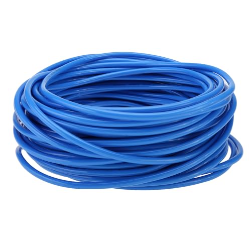 100ft 10mm OD 6.5mm ID Polyurethane PU Air Hose Pipe Tube Kit - Air Line Tubing and Push to Connect Fittings - size: 10mm OD - 100ft/30m