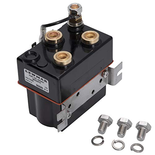 Lewmar Windlass Solenoid Contactor, 12V Dual Direction Reversing Relay for Electric Windlasses, Dual Directional Control for Permanent Magnet Motors, Genuine Replacement Part – 0052531
