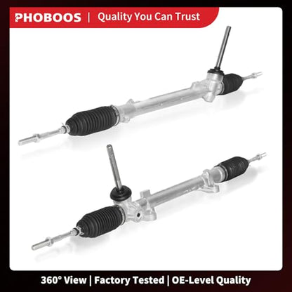 PHOBOOS Manual Steering Rack and Pinion Fit for Nissan Rogue - size: 48001JD90B