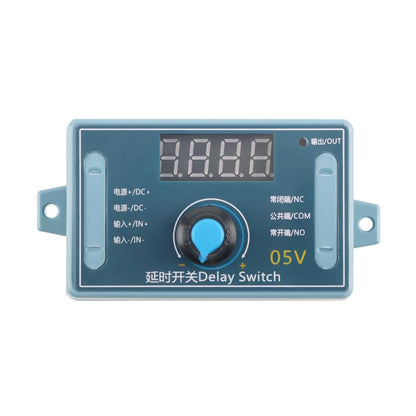 5V Multifunction Time Delay Relay Module, 32-Mode Digital Timer Switch Board for Motor, Lamp, Fan and DIY Control Projects - color: 5V Knob Shell