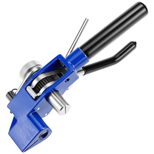 QWORK Banding Tools, Stainless Steel Cable Tie Gun Banding Tools Strapping Gear Tension Bander Tensioner for Stainless Steel Band Strap Belt Fastening and Cutting