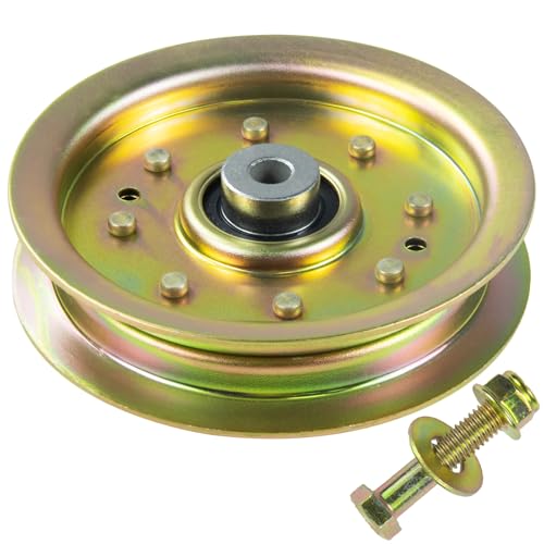 GELASKA 753-08171 756-04129b Idler Pulley 4.25 for Cub Cadet 50" 54" RZT 50 - color: A1 1x756-04129 Yellow