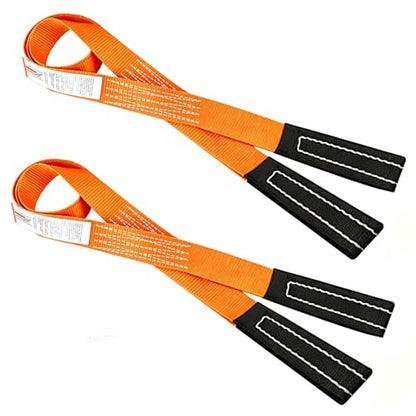 XSTRAP STANDARD 2PK 1"x6.5ft Lifting Sling Straps 2000 lb Vertical Capacity - style: 2PK 1''x6.5ft