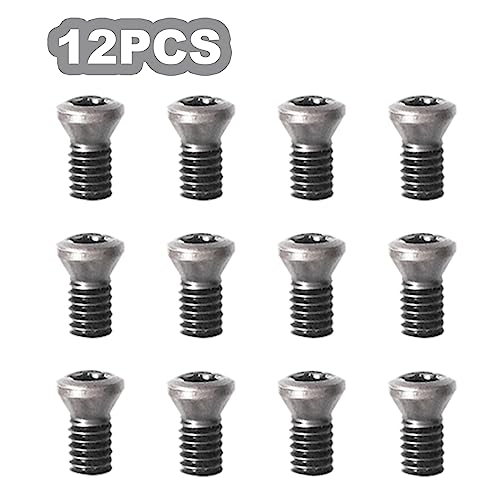 27pcs Carbide Lathe Tools,Tungsten Cutters Inserts Set for Wood Lathe Turning Tools, Include 11 mm Square with Radius, 12 mm and 8.9 mm Round, 30 x 10 mm Diamond, Screwdriver,Screws - size: 27pcs