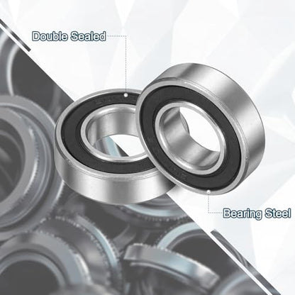 uxcell 4Pcs 16329-2RS Non-Standard Ball Bearings 16mm ID x32mm OD x9mm T - size: 16329-2RS