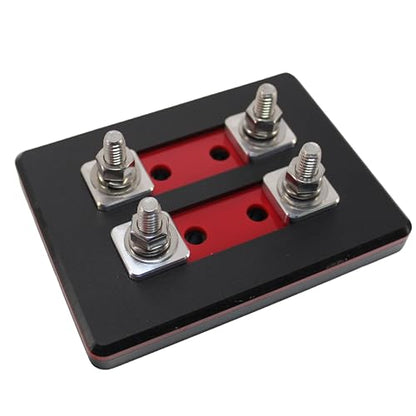 2 Spot Heavy Duty ANL Fuse Distribution Block w/Acrylic B2 Audio Cover (2 Spot) - size: 2 Spot