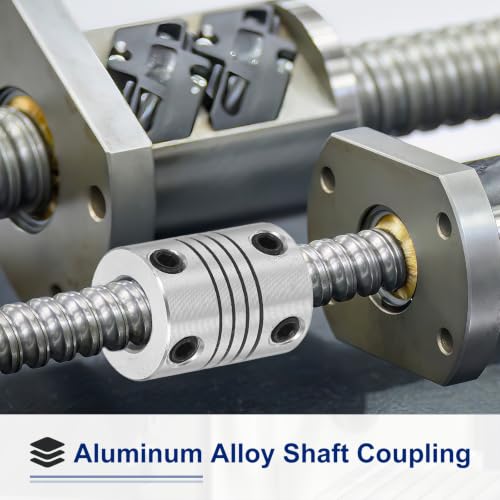 Flexible Shaft Coupling(2mm|3mm): 4 Pcs Silver Aluminum Alloy - color: Silver, size: 2mm x 3mm (15mm OD, 25mm L)