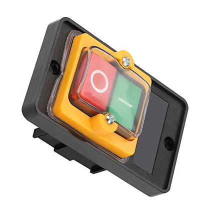 AC 220V/380V 10A Motor Controller ON/Off Push Button Switch NO NC Design Pushbutton Switch for Mechanical Equipment Textile Machinery -5()
