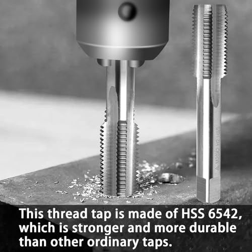 ATOPLEE HSS 6542 M14 X 1.5 Tap and Die Set, Right Hand Machine Thread Tap Die Set (M14 X 1.5) - size: M14 X 1.5