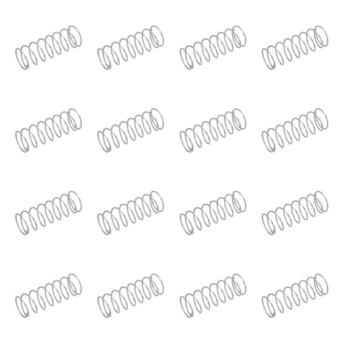 uxcell 50pcs 304 Stainless Steel Compression Springs 0.8mmx15mmx35mm Small - size: 15mmx35mm