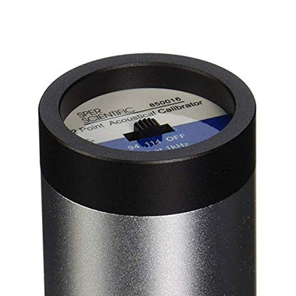 Sper Scientific 2-Pt. Acoustical Calibrator (Class 2) 850016 - Professional Sound Meter Calibration Tool, ANSI & IEC942 Standards, Portable Sound Level Calibrator for Field & Lab Use - size: 1 Pack