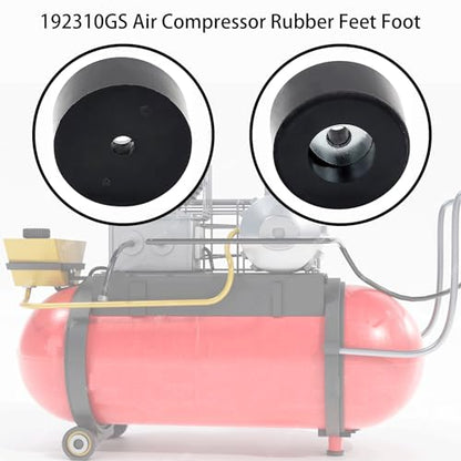 4PCS 192310GS Anti Vibration Foot Pad Isolator Rubber Bumper fits for Many Compressors Generators Pressure Washers, for Coleman Powermate Sanborn 094-0026 E106661