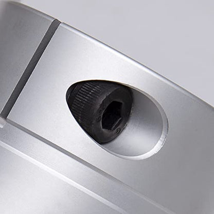 Aluminium Plum 3 Pieces Flexible Shaft Coupling Diameter 25mm Length 30mm Connector Flexible Coupler for 3D Printer CNC Machine and Servo Stepped Motor (D25 L30, 6-10mm) - size: 6mm to 10mm