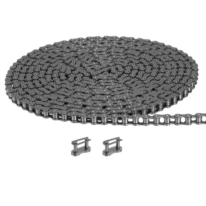 DTGN ANSI#41/ISO 085-1 Roller Chain with 2 Connecting Links 20Feet - size: 20Feet Chains with 2 Connecting Links