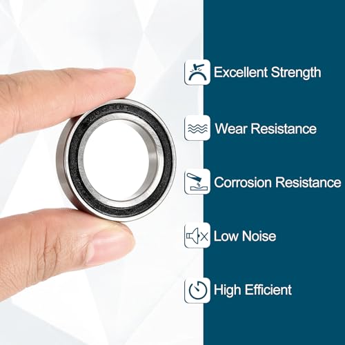 uxcell 2Pcs 24377-2RS Non-Standard Ball Bearings 24mm IDx 37mm ODx 7mm T - size: 24377-2RS