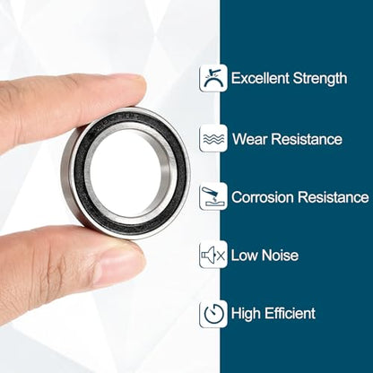 uxcell 2Pcs 24377-2RS Non-Standard Ball Bearings 24mm IDx 37mm ODx 7mm T - size: 24377-2RS