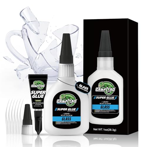 Glass Super CA Glue 1oz +1g Kit for Acrylic Plexiglass Bowls - style: Glass Glue