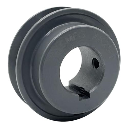 AK25-1 v Belt Pulley,AK251, 2.5 inch OD, 1 inch Bore,Cast Iron Material, AK Single Groove Mechanical v-Belt Pulleys for "4L" or "A" or "3L" Belts - size: 2.5 Inch OD,1 inch bore, style: 1 Groove