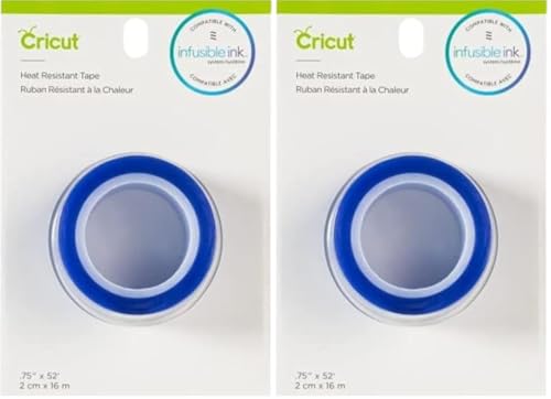 Cricut Heat Resistant Tape, .75" x 52' | Pack of 2 - size: 2 Pack