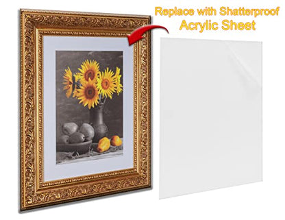 0.06" Clear 8x8 Plexiglass Sheets 3PACK. Acrylic Panels 8x8 Acrylic Sheets for Picture Frame Glass Replacement for 8 x 8 Glass. Lucite. PETG. Polystyrene. Plexi Glass 8 x 8 Strong, Light - size: 8x8