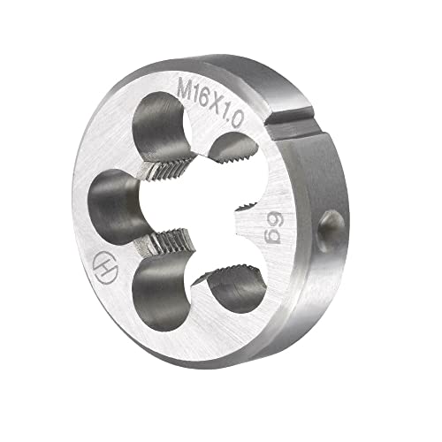 16mm x 1 HSS Metric Tap and Die Set Right Hand Thread,Tapping DIY Tool 3pcs (M16 x 1mm) - size: M16 x 1mm