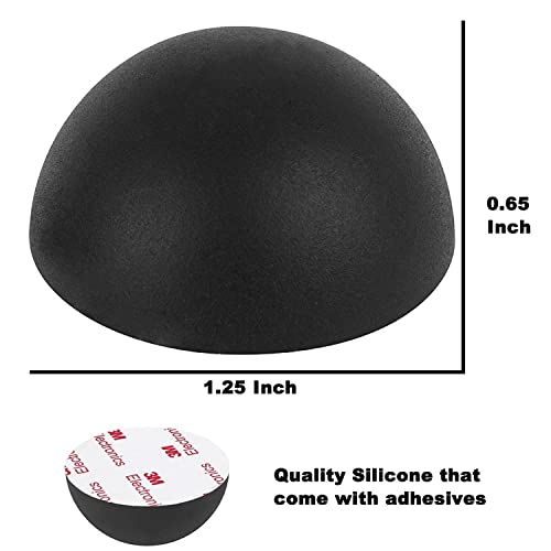 1.25" Subwoofer Speaker Isolation Pad with Adhesive Rubber Feet, 8 Packs - size: 8 Pcs