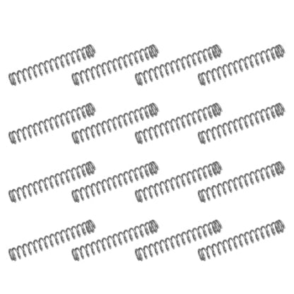 uxcell 50Pcs 304 Stainless Steel Compression Springs,0.6mmWD, 4mm ODx25mm L - size: 4mmx25mm