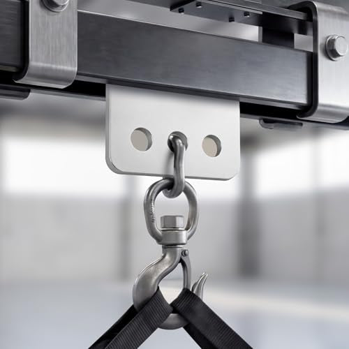 VEVOR 4 Wheel Trolley Assembly Rollers, 4 Pcs 1100 lbs Load, Dual Bearing Trolley Assembly for 1-5/8" Wide and All 1-5/8" or Taller Strut Channel, Heavy Duty Sliding Track System for Warehouse Garage