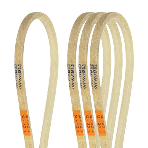 uxcell 4Pcs M30 Industrial Sewing Machine Belt 30.5" Outer Girth Rubber - size: M30