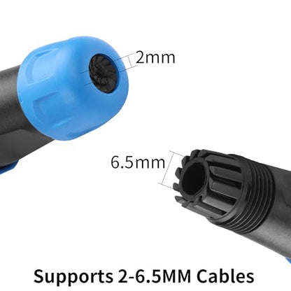 YACSEJAO WM13/SP21 Aviation Connector Panel Mount Kit, (6-Pin)