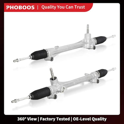 PHOBOOS Manual Steering Rack and Pinion Assembly Compatible with Lexus RX350/RX450h 2010-2023, RX450hL 2021-2022 3.5L & Toyota Venza 2009-2015 2.7L/3.5L, New Unit, Ref. 24-2702 - size: 24-2702