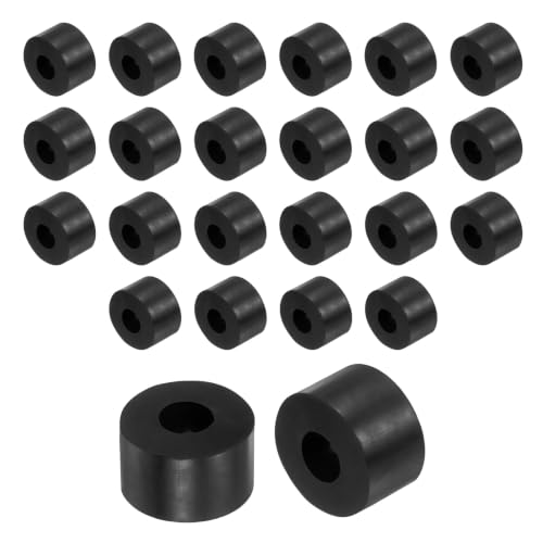 uxcell 24Pcs Rubber Vibration Isolation Washers 35mm OD x 15mm ID x 20mm T - size: 35mm OD x 15mm ID x 20mm Thick